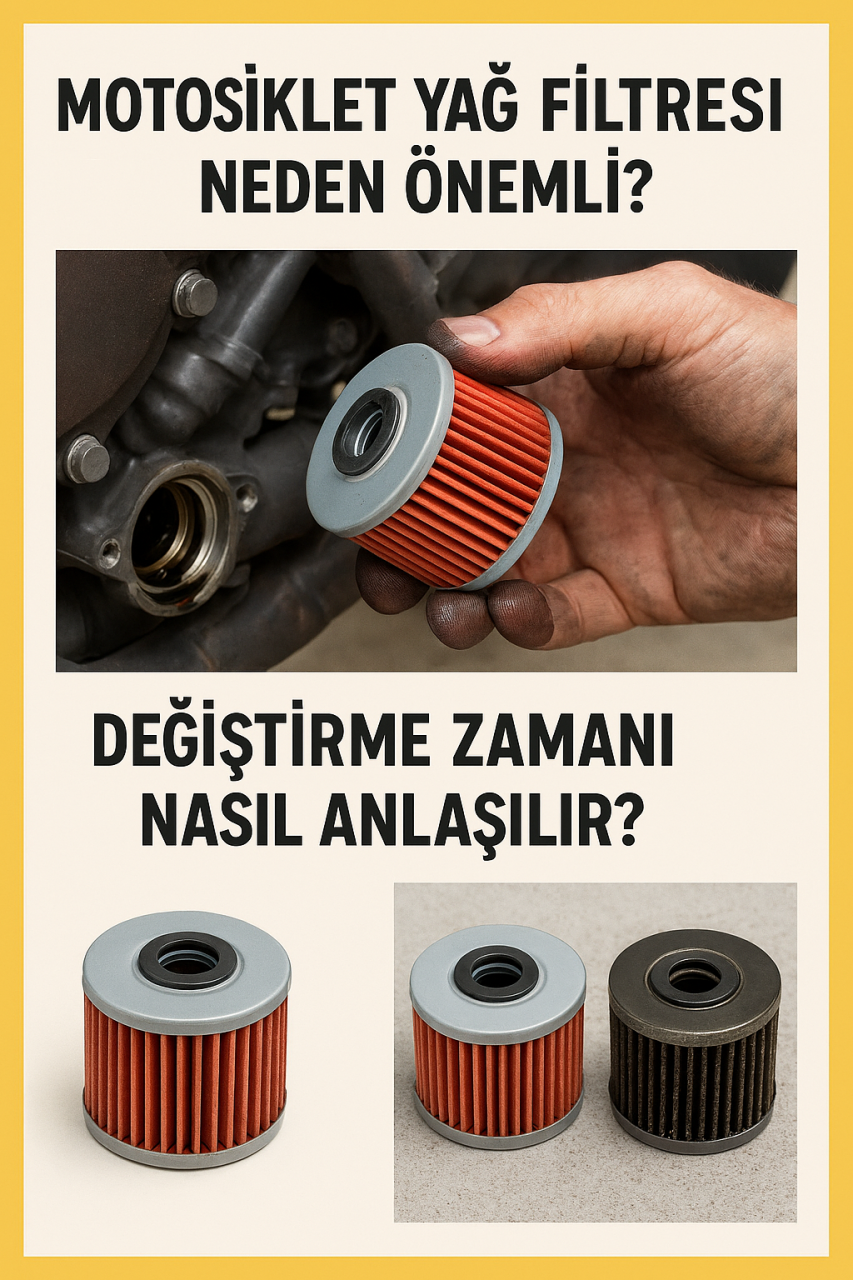Motosiklet Yağ Filtresi Neden Önemli? Değiştirme Zamanı Nasıl Anlaşılır?
