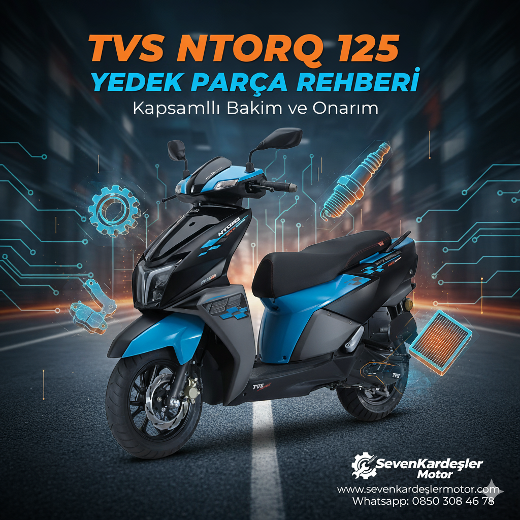 TVSVS Ntorq 125 Yedek Parçaları: Kapsamlı Bakım ve Onarım Rehberi