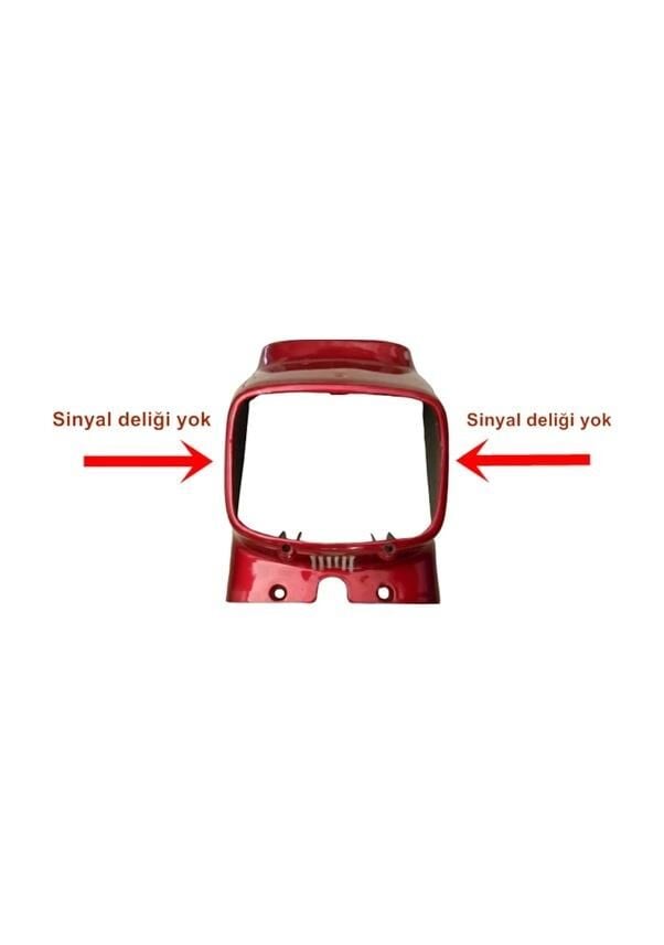 Hero Puch Far Çerçeve Deliksiz Kırmızı