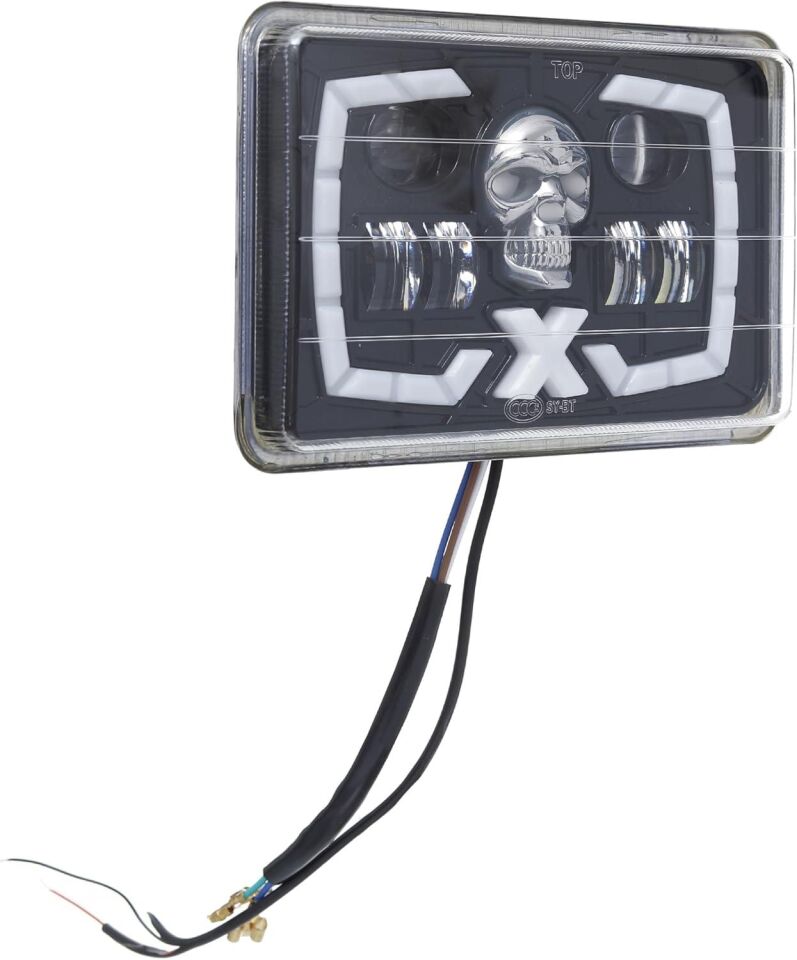 Far Atomu Özel Mercek Ledli Kurukafa 714 Alüminyum Cg/Kuba