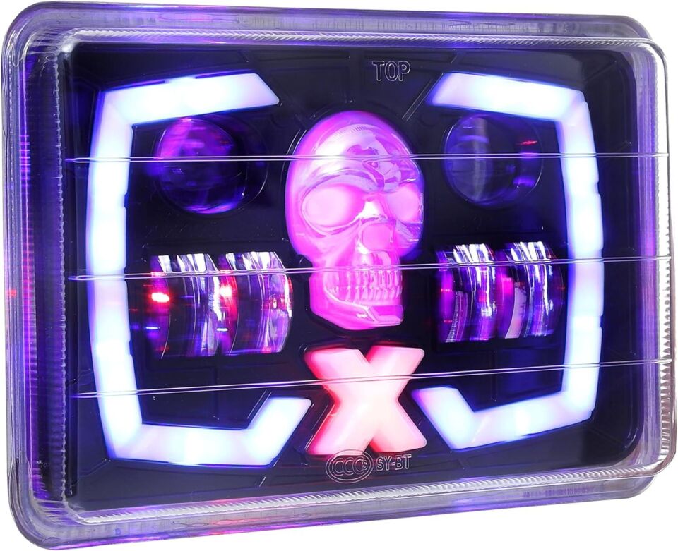 Far Atomu Özel Mercek Ledli Kurukafa 714 Alüminyum Cg/Kuba