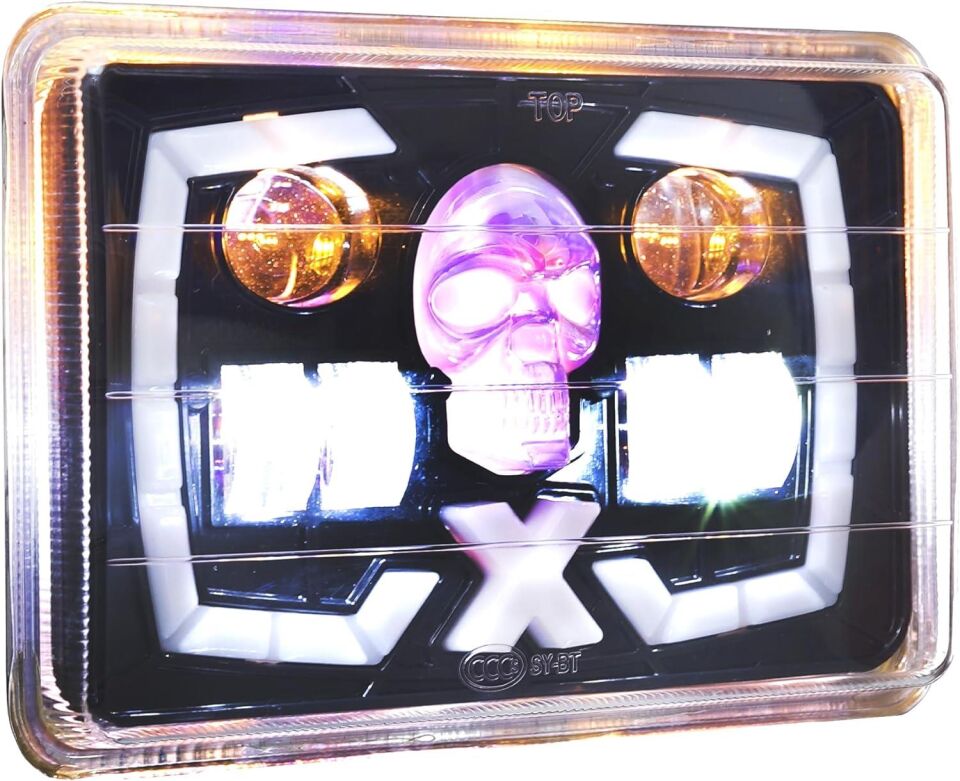 Far Atomu Özel Mercek Ledli Kurukafa 714 Alüminyum Cg/Kuba