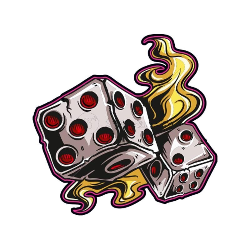 75 X 75 Mm Sticker 10Lu