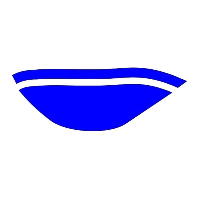 Cg Mavi Ön Çamurluk Sticker