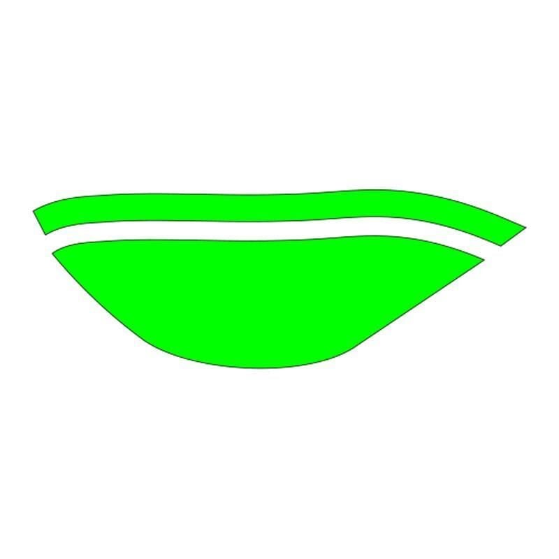Cg Flo Yeşil Ön Çamurluk Sticker