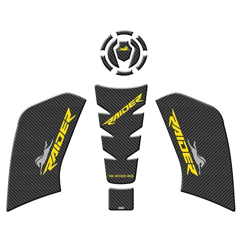 Tvs Raıder 125 2023 - 2024 Uyumlu Tank Pad Set 003