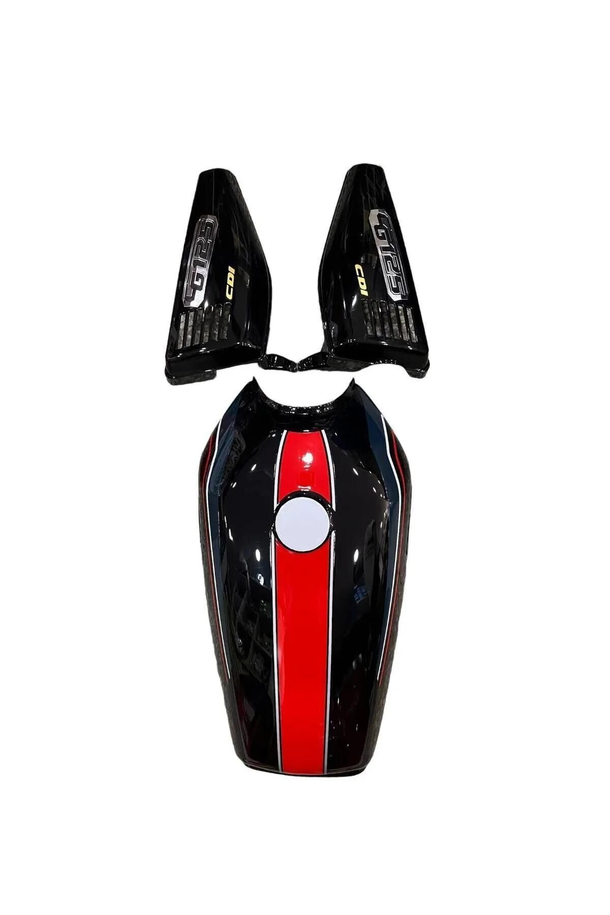 Cg Kuba Benzin Deposu Ve Yan Kapak Siyah