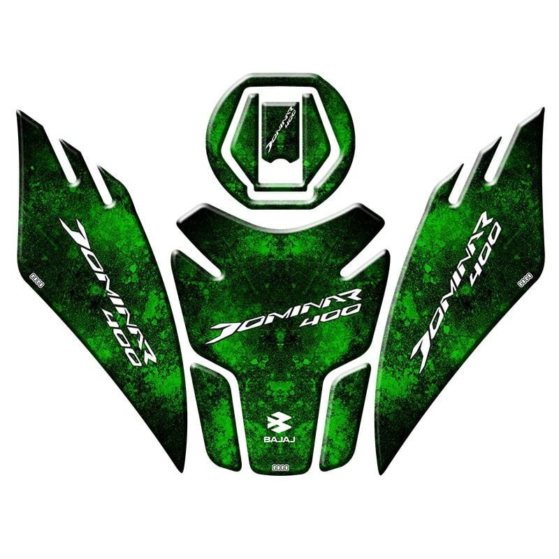 Bajaj Dominar 400 2017 - 2024 Uyumlu Tank Pad Set 009