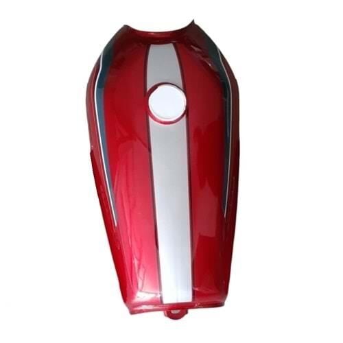 Kuba Benzin Deposu Kırmızı Şeritli Cg/Kuba