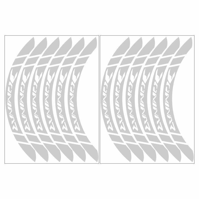 Bajaj Reflektör Beyaz Dominar Uyumlu Geniş 1 Set Jant Şeridi