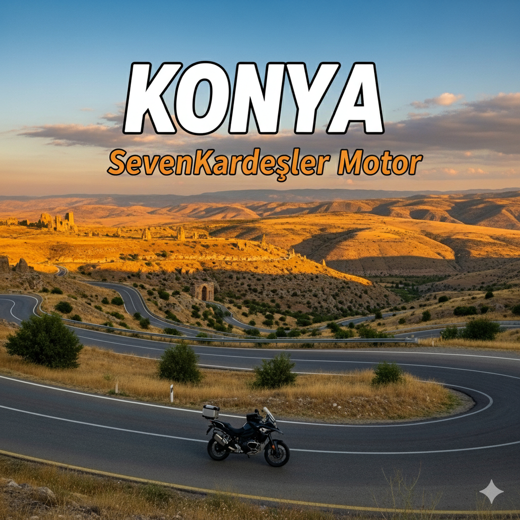 Konya'dan Adım Adım: Keşfedilmeyi Bekleyen Motosiklet Rotası