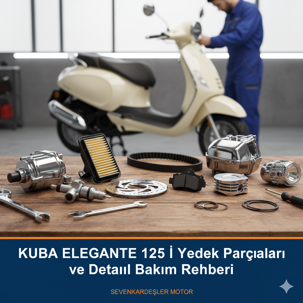 KUBA ELEGANTE 125 İ Yedek Parçaları ve Detaylı Bakım Rehberi