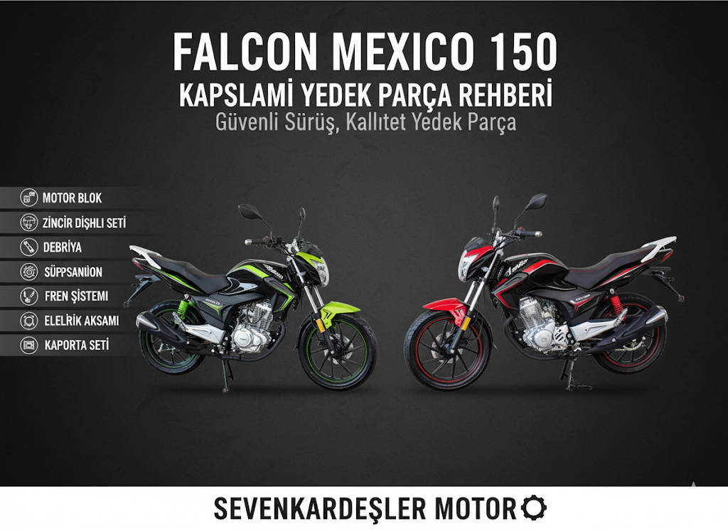Falcon Mexico 150 Motosiklet Motor ve Teknik Rehberi