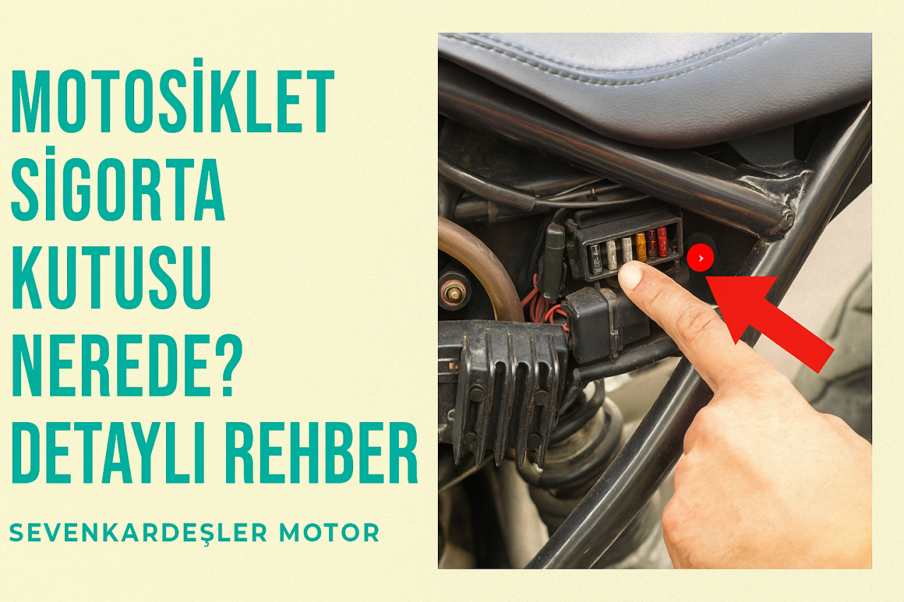 Motosiklet Sigorta Kutusu Nerede? Detaylı Rehber