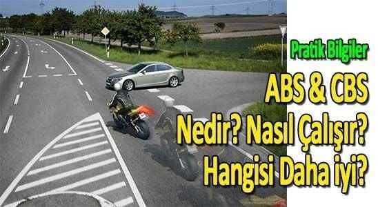 Motosiklette ABS mi? CBS mi?
