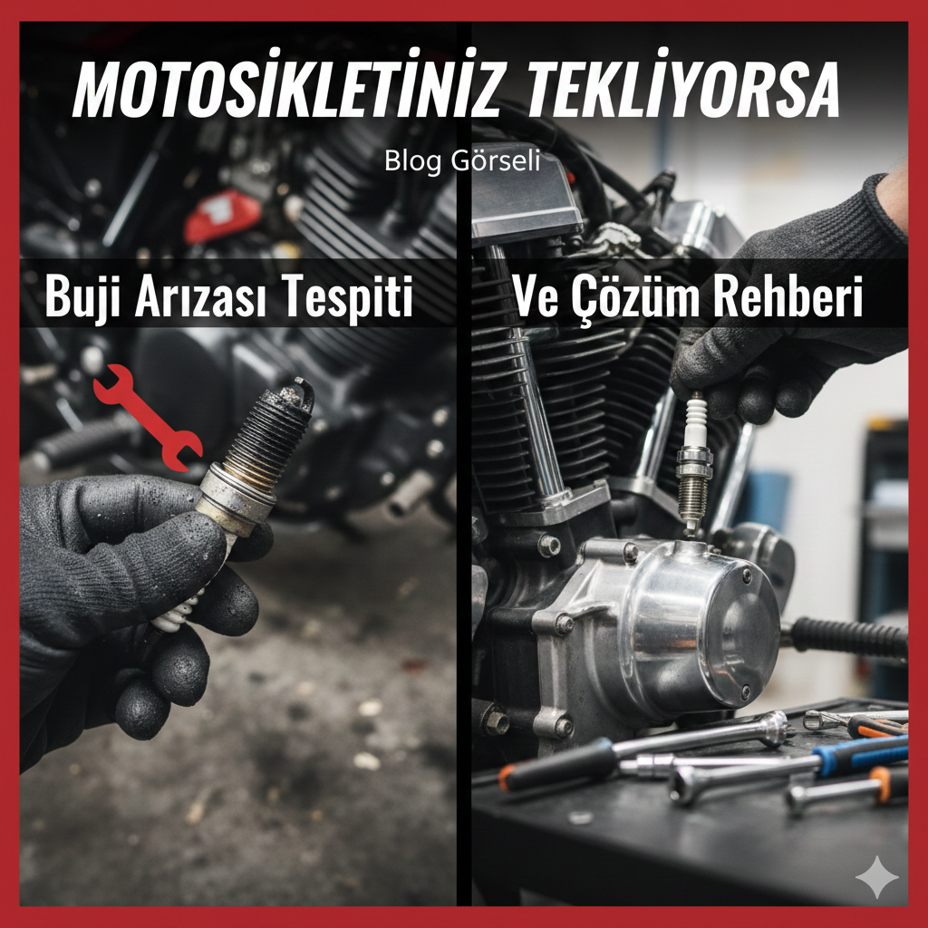 Motosikletiniz Tekliyorsa Buji Arızası Tespiti ve Çözüm Rehberi