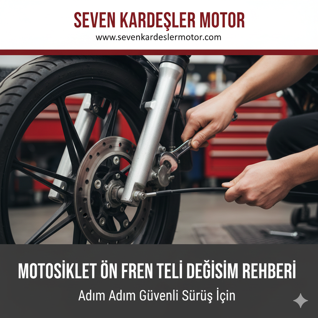 Motosiklet Ön Fren Teli Değişimi: Adım Adım Güvenli Sürüş İçin Rehber