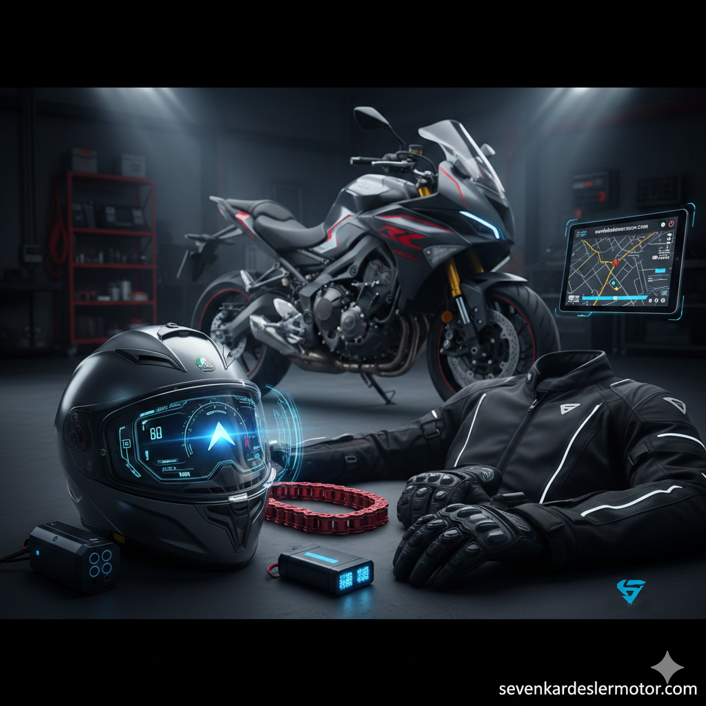 Motosiklet Dünyasındaki Yeni Teknolojiler: Akıllı Yedek Parçalar ve Geleceğin Aksesuarları