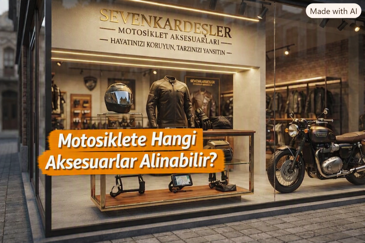 Motosiklete Hangi Aksesuarlar Alınabilir?