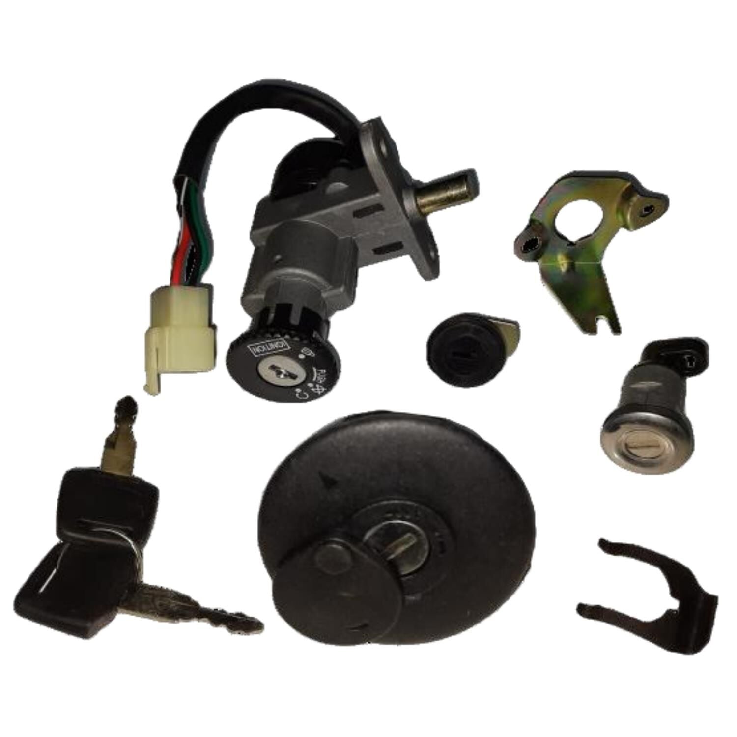 Asya 150T Scooter-5A Kontak Ve Kilit Seti