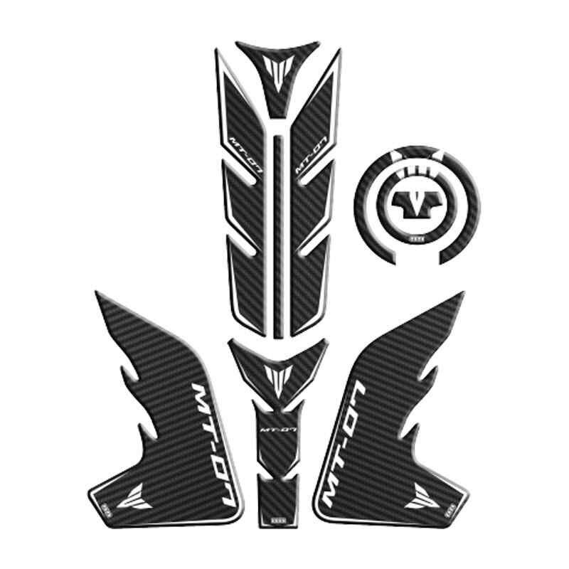 Yamaha Mt07 2018 - 2020 Uyumlu Tank Pad Set 004