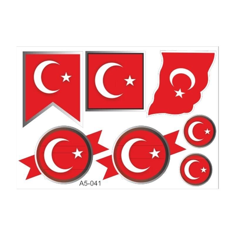 A5 Sticker 053 Tek Paket Çoklu