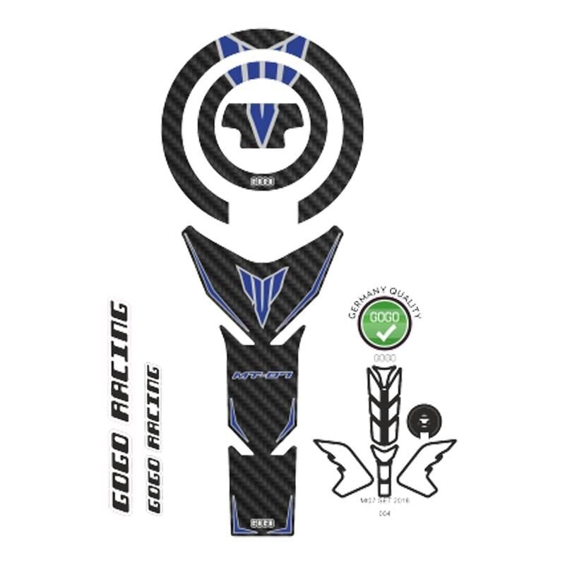 Yamaha Mt07 2018 - 2020 Uyumlu Tank Pad 003