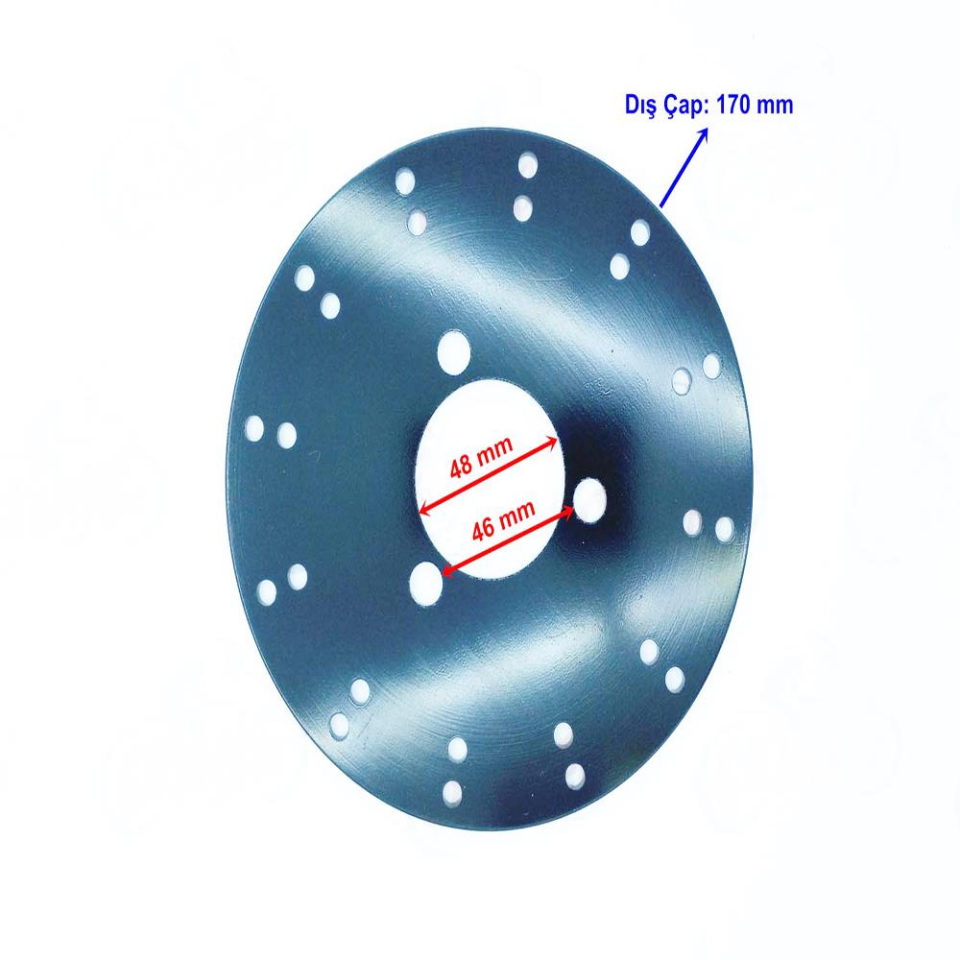 Atv Lx200 Ön Fren Diski 48-170 Mm 3 Delikli Öm