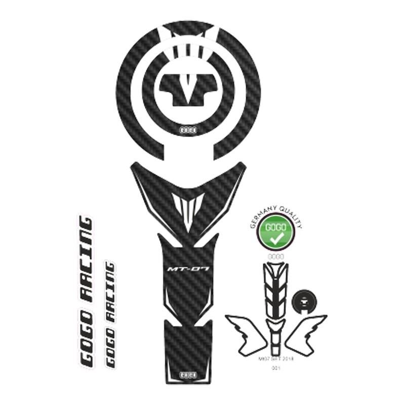 Yamaha Mt07 2018 - 2020 Uyumlu Tank Pad 004