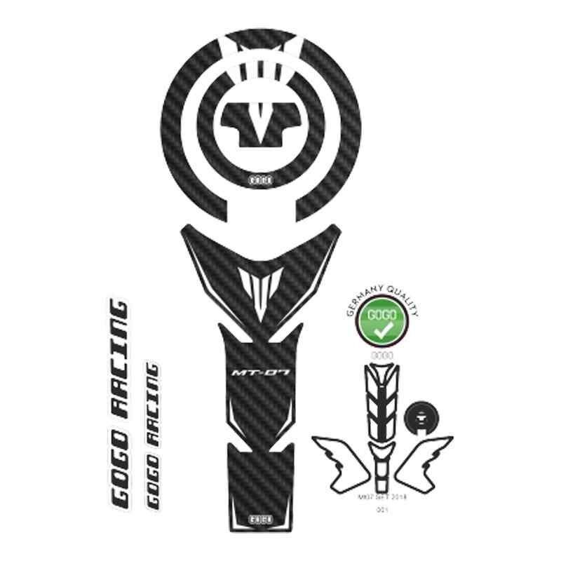 Yamaha Mt07 2018 - 2020 Uyumlu Tank Pad 004