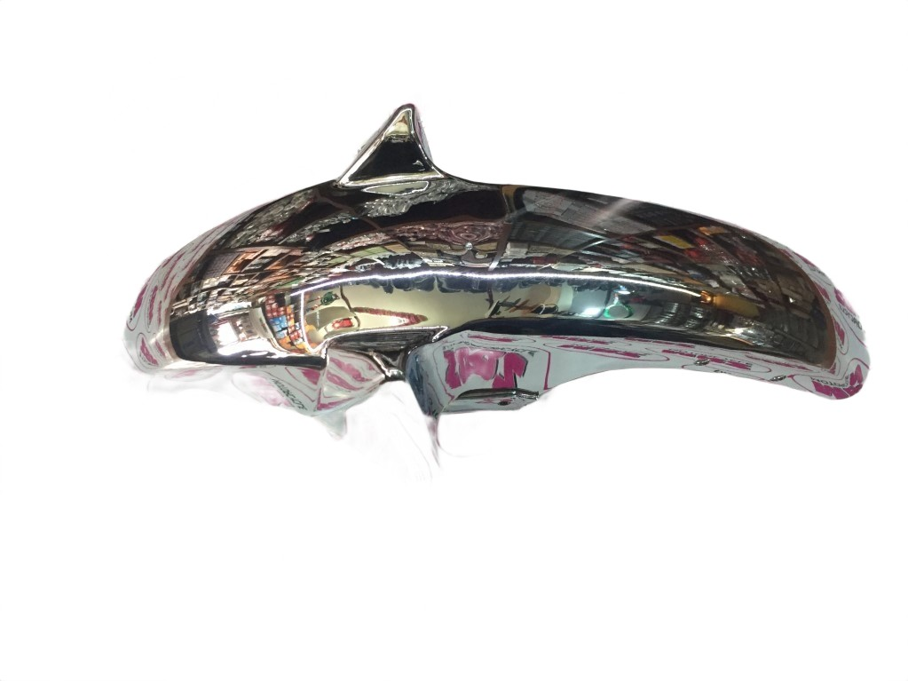 Yamaha Ybr 125 Ön Çamurluk 2010-12 Nikel ( Uyumlu )