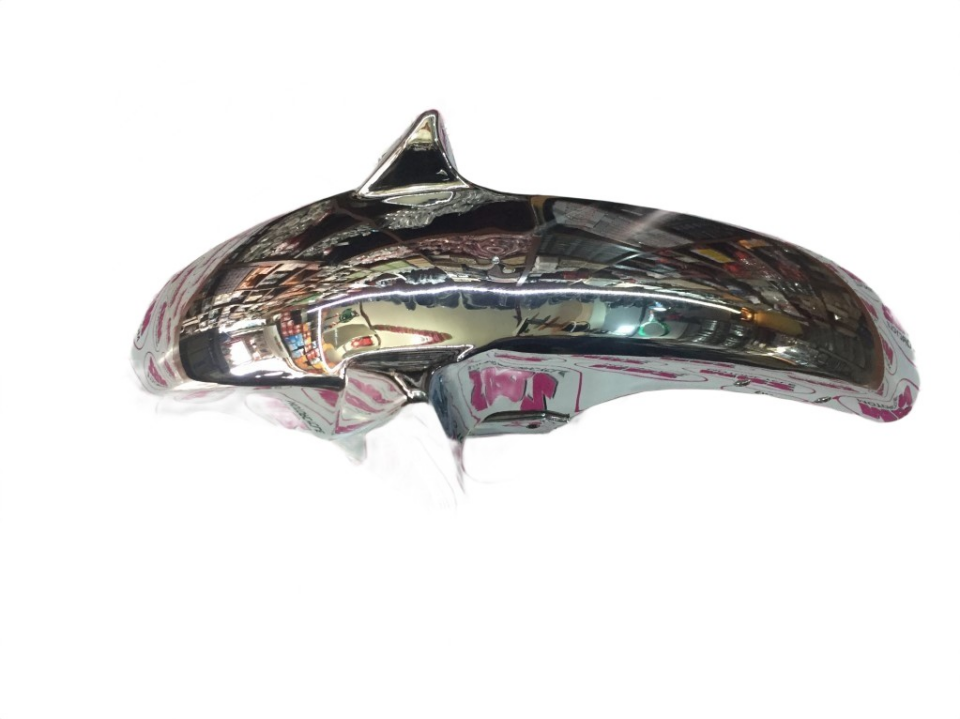 Yamaha Ybr 125 Ön Çamurluk 2010-12 Nikel ( Uyumlu )