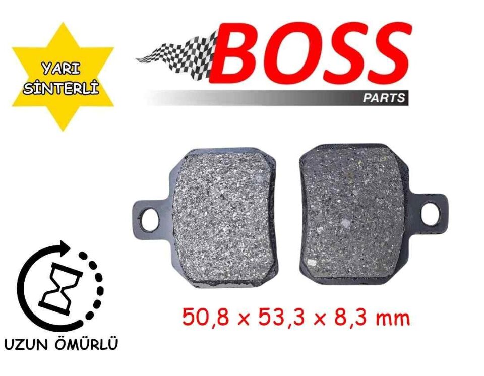 Ebıs E-Bis Volta Rm5 Arka Fren Disk Balatası Fa266 Boss