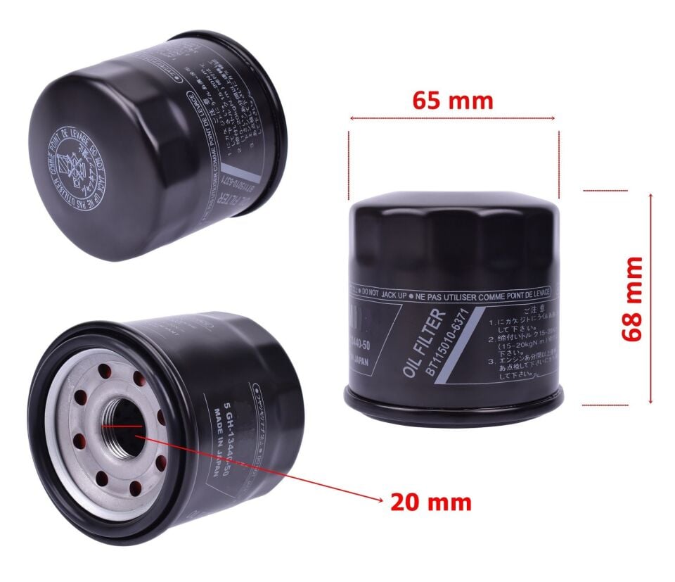 Yamaha Mt-25 R25 Yağ Filtresi Hf204 (5Gh)