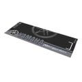Yamaha Uyumlu Gri Desenli 80 X 220 Cm Kaydırmaz Motosiklet Halısı