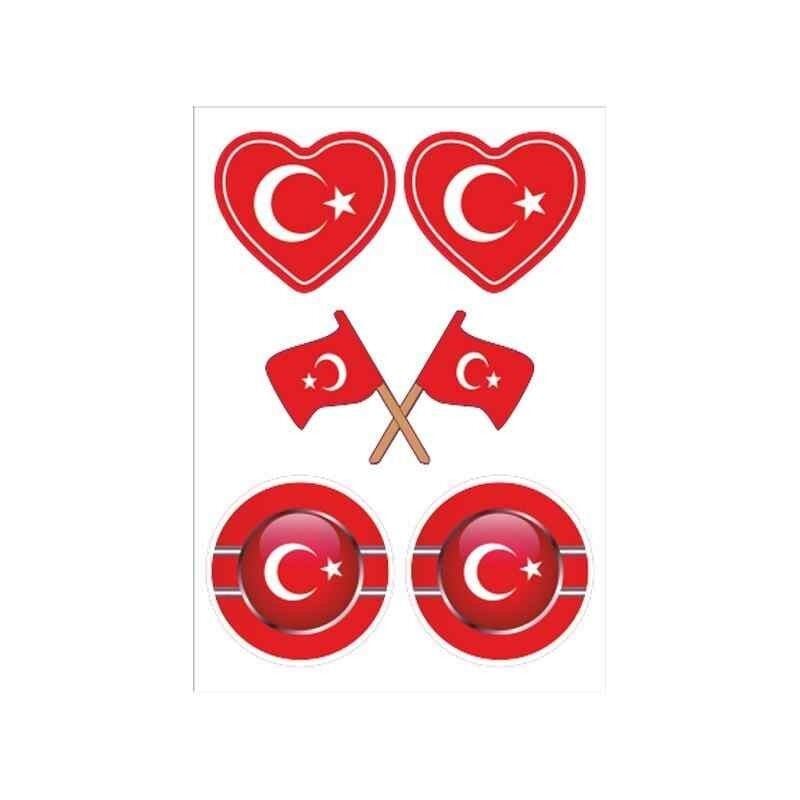 A5 Sticker 064 Tek Paket Çoklu