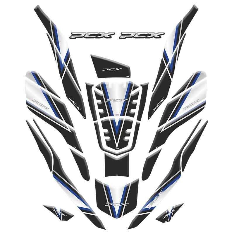 Honda Pcx 2021 - 2023 Uyumlu Tank Pad Set 010