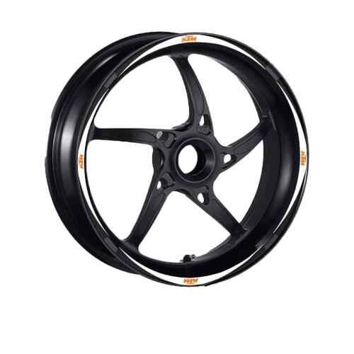 Ktm Uyumlu Beyaz 1 Set Jant Şeridi