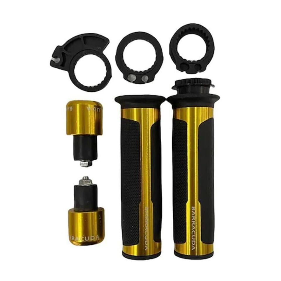 Skm Motosiklet Universal Elcik Ve Topuz Seti Gold