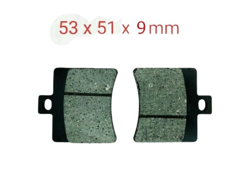 Rks Titanic 150-200 Arka Fren Disk Balatası