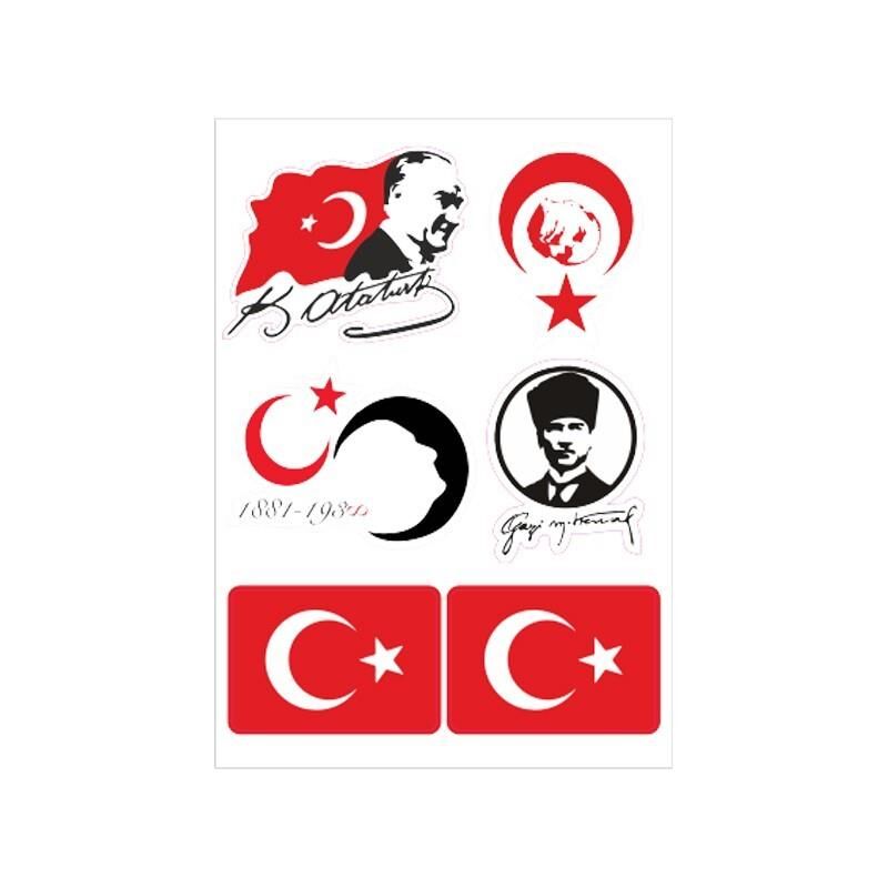 A5 Sticker 066 Tek Paket Çoklu