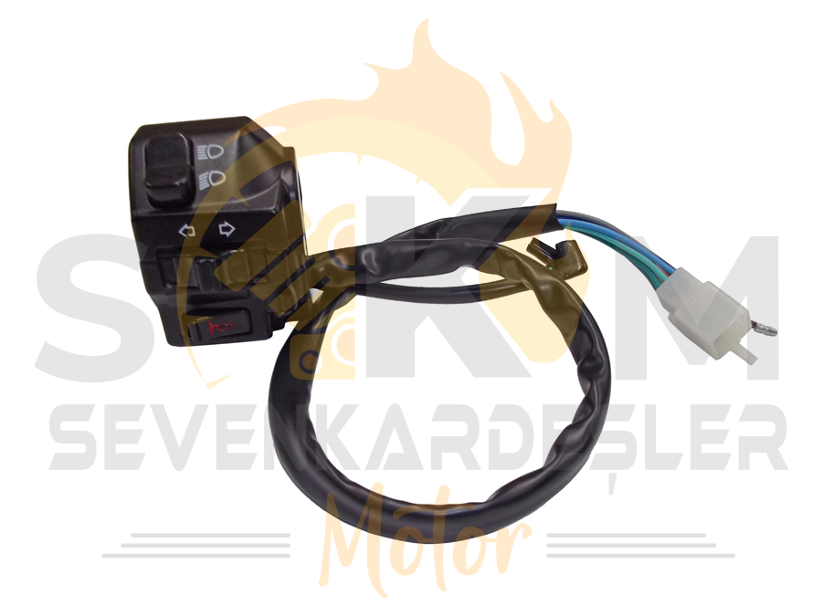 Mondıal 125Mh Mınor Sol Kumanda Dugmelerı Komple Orijinal