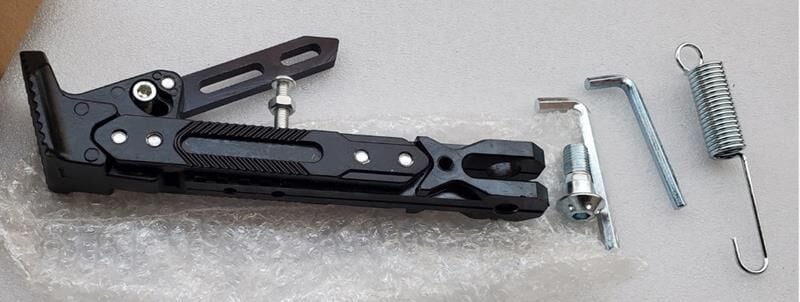 Yan Sehba Set Alımınyum Sıyah (Ayarlı) Ünıversal