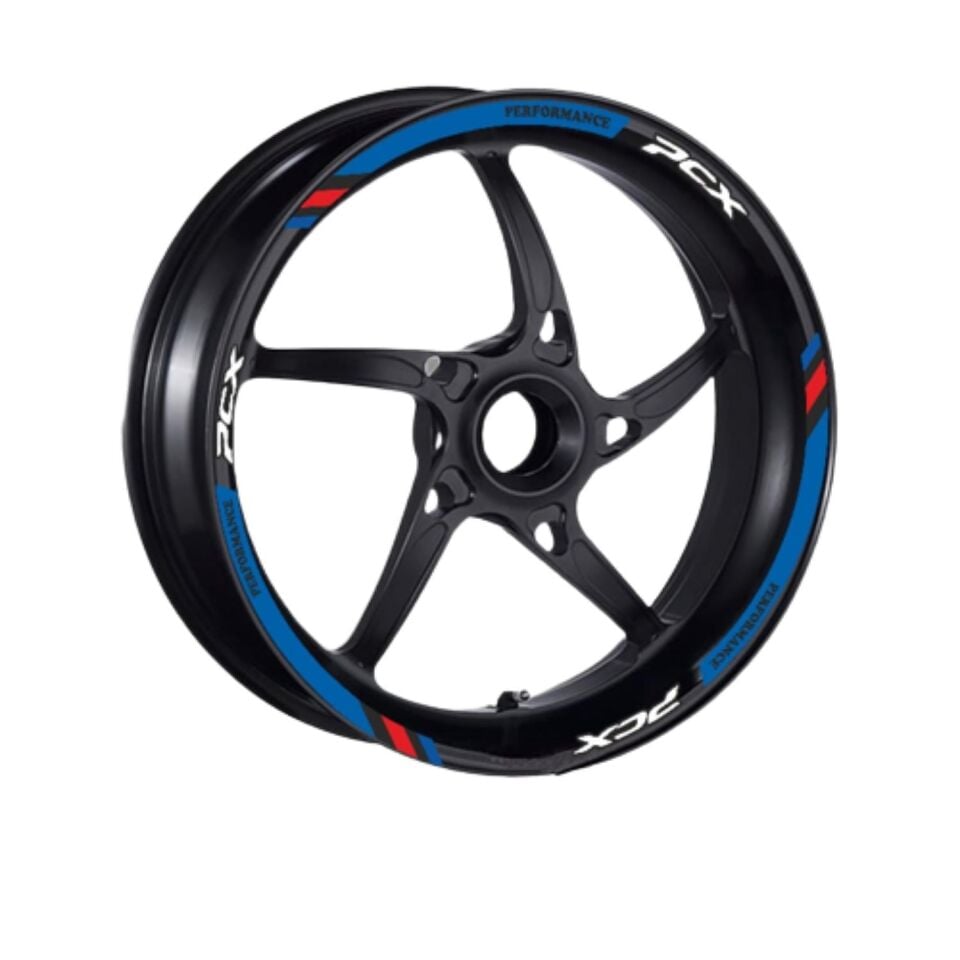 Honda M Power Beyaz Pcx Uyumlu 1 Set Jant Şeridi