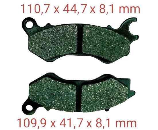 Rks Newlight 125 Ön Fren Disk Balatası Fa709