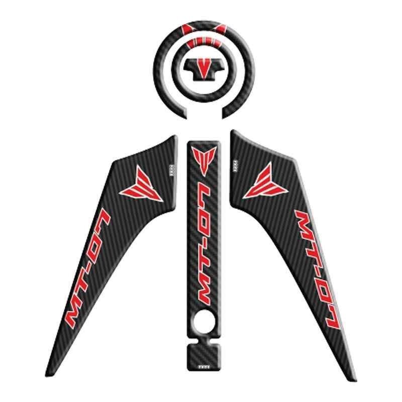 Yamaha Mt07 2014 - 2017 Uyumlu Tank Pad Set 002