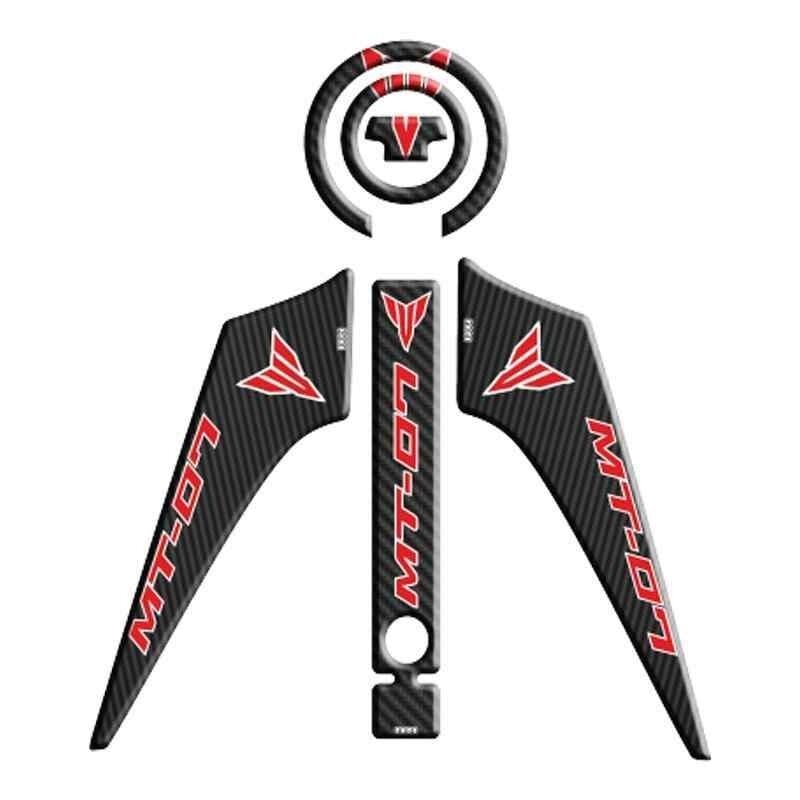 Yamaha Mt07 2014 - 2017 Uyumlu Tank Pad Set 002