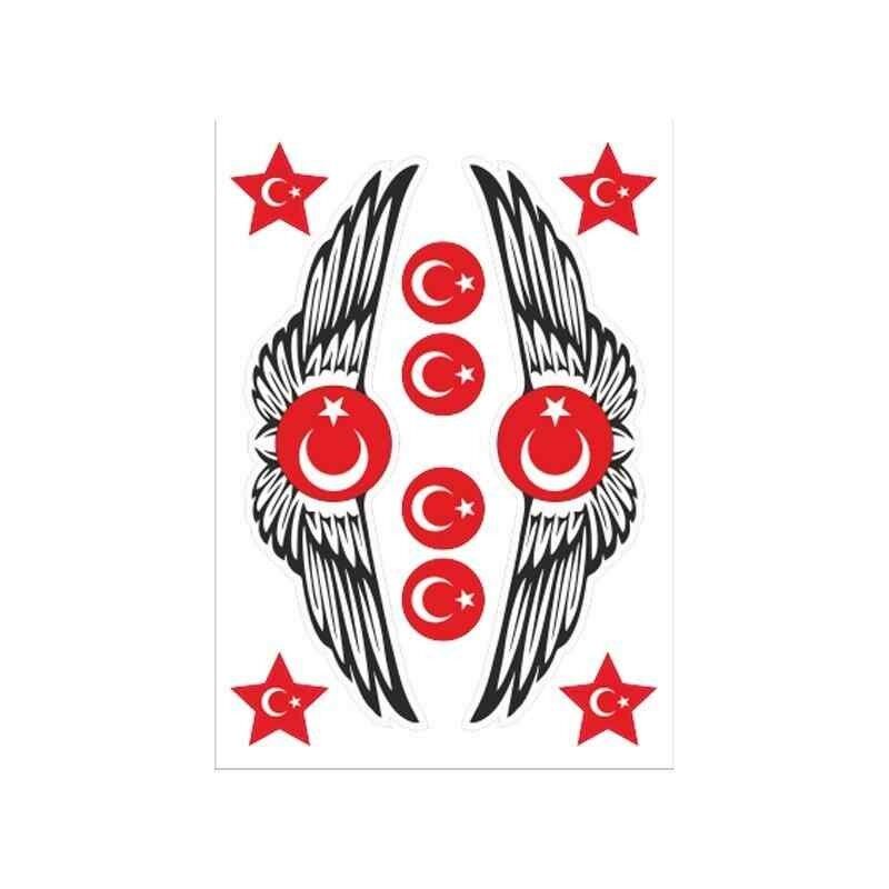 A5 Sticker 070 Tek Paket Çoklu