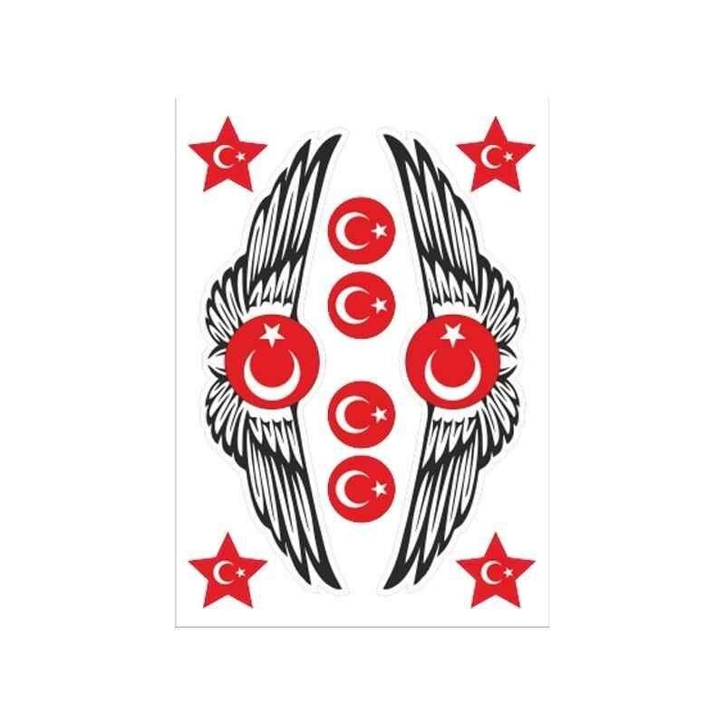 A5 Sticker 070 Tek Paket Çoklu