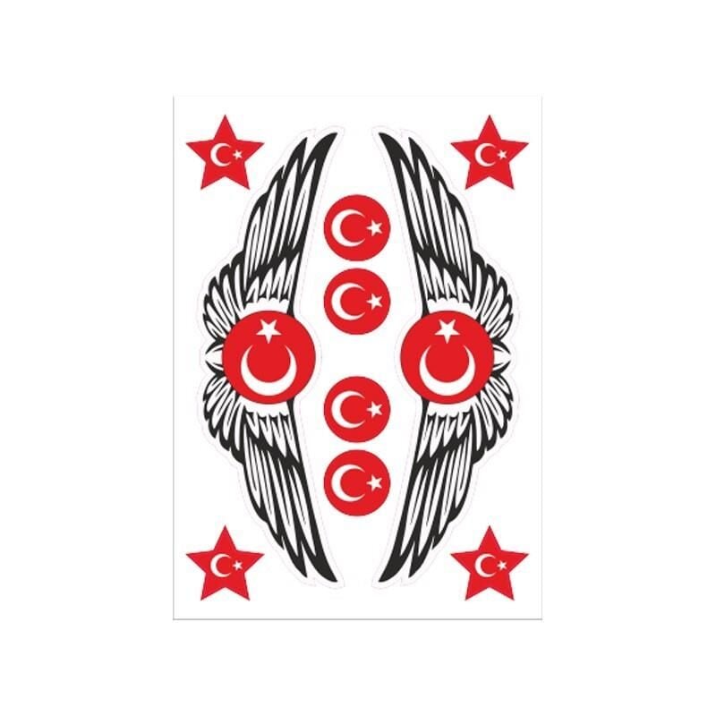 A5 Sticker 070 Tek Paket Çoklu